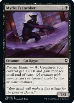Myrkul's Invoker : 136/361 COMMANDER LEGENDS: BATTLE FOR BALDUR'S GATE - Magic the Gathering Single Card