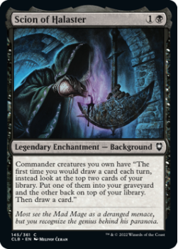 Scion of Halaster : 145/361 COMMANDER LEGENDS: BATTLE FOR BALDUR'S GATE - Magic the Gathering Single Card