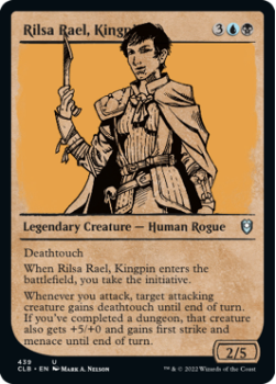Rilsa Rael, Kingpin (SHOWCASE) : 439 COMMANDER LEGENDS: BATTLE FOR BALDUR'S GATE - Magic the Gathering Single Card
