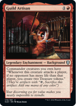 Guild Artisan : 179/361 COMMANDER LEGENDS: BATTLE FOR BALDUR'S GATE - Magic the Gathering Single Card