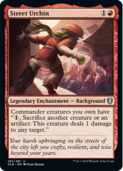 Street Urchin : 197/361 COMMANDER LEGENDS: BATTLE FOR BALDUR'S GATE - Magic the Gathering Single Card