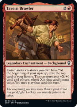 Tavern Brawler : 200/361 COMMANDER LEGENDS: BATTLE FOR BALDUR'S GATE - Magic the Gathering Single Card