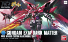 Gundam Exia Dark Matter Model Kit