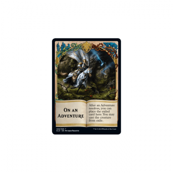 On A Adventure (TOKEN) : THRONE OF ELDRAINE Token 20/20 - Magic the Gathering Single Card