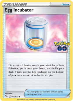 Egg Incubator : Pokemon Go! 66/078 - Pokemon Single Card