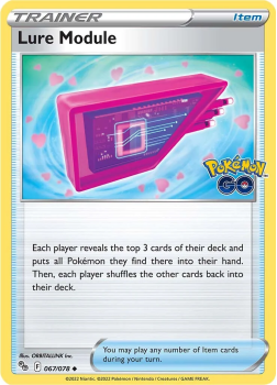 Lure Module : Pokemon Go! 67/078 - Pokemon Single Card