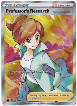 Professor's Research SWSH152 - Pokemon Single Promotional Card
