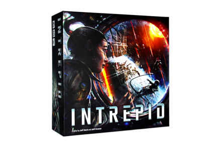 Intrepid board game box