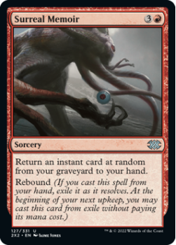 Surreal Memoir (FOIL) : 127/331 DOUBLE MASTERS 2022 - Magic the Gathering Single Card