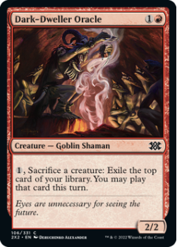 Dark-Dweller Oracle (FOIL) : 106/331 DOUBLE MASTERS 2022 - Magic the Gathering Single Card