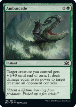 Ambuscade (FOIL) : 133/331 DOUBLE MASTERS 2022 - Magic the Gathering Single Card