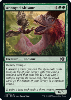 Annoyed Altisaur : 134/331 DOUBLE MASTERS 2022 - Magic the Gathering Single Card
