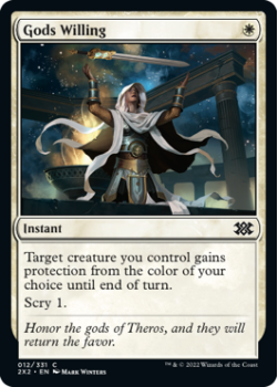 Gods Willing (FOIL) : 012/331 DOUBLE MASTERS 2022 - Magic the Gathering Single Card