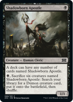 Shadowborn Apostle (FOIL) : 089/331 DOUBLE MASTERS 2022 - Magic the Gathering Single Card