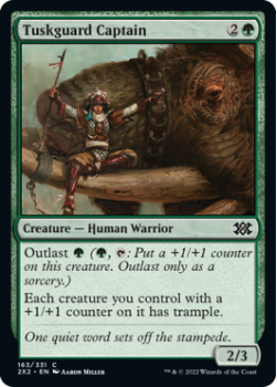 Tuskguard Captain : 163/331 DOUBLE MASTERS 2022 - Magic the Gathering Single Card