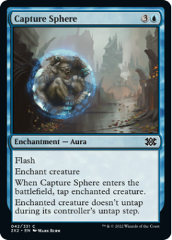 Capture Sphere (FOIL) : 042/331 DOUBLE MASTERS 2022 - Magic the Gathering Single Card