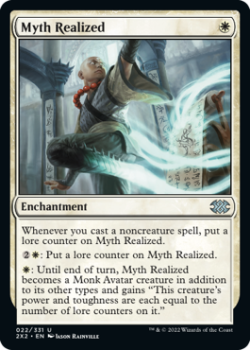 Myth Realized : 022/331 DOUBLE MASTERS 2022 - Magic the Gathering Single Card