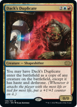 Dack's Duplicate : 198/331 DOUBLE MASTERS 2022 - Magic the Gathering Single Card