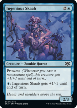 Ingenious Skaab (FOIL) : 052/331 DOUBLE MASTERS 2022 - Magic the Gathering Single Card
