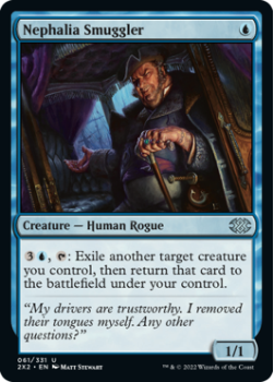 Nephalia Smuggler (FOIL) : 061/331 DOUBLE MASTERS 2022 - Magic the Gathering Single Card