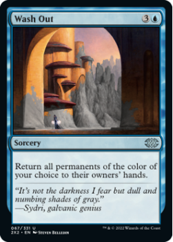 Wash Out (FOIL) : 067/331 DOUBLE MASTERS 2022 - Magic the Gathering Single Card