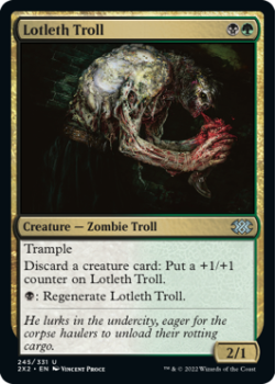 Lotleth Troll : 245/331 DOUBLE MASTERS 2022 - Magic the Gathering Single Card