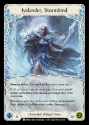 Iyslander, Stormbind // Iyslander: UPR102 UPRISING - Flesh & Blood Single Card