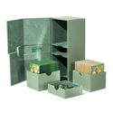 Ultimate Guard Twin Flip'n'Tray 266+ Xenoskin Pastel Green - Image 4