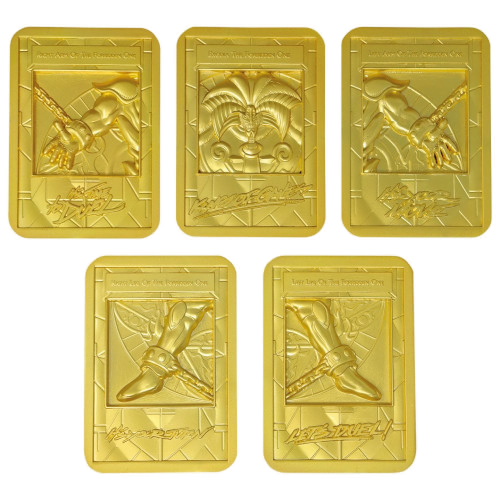 Yu-Gi-Oh! - Exodia the Forbidden One 24k Gold Plated Ingot Set Yu-Gi-Oh! - Exodia the Forbidden One 24k Gold Plated Ingot Set
