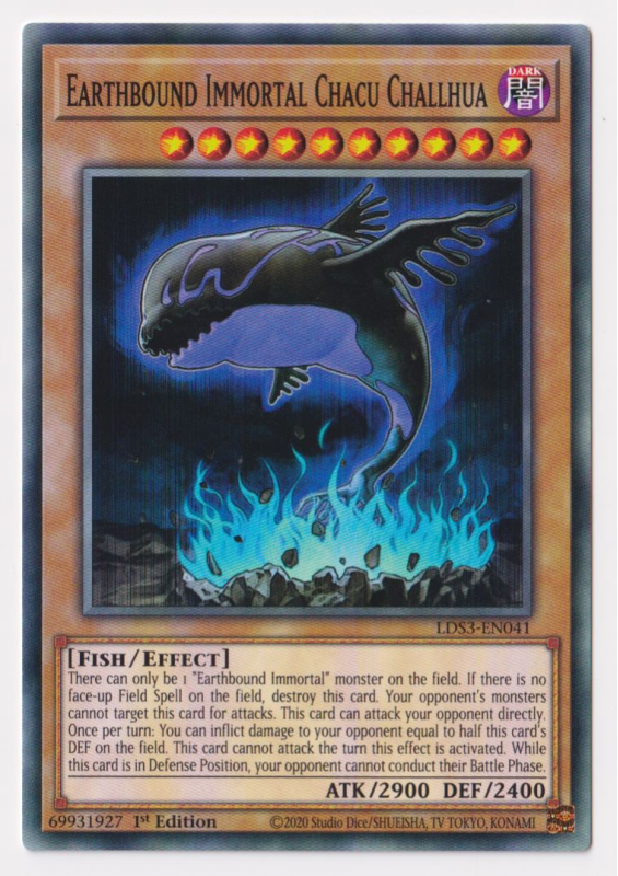 Earthbound Immortal Chacu Challhua (Common) : LDS3-EN041 - Yu-Gi-Oh! Single Card Earthbound Immortal Chacu Challhua (Common) : LDS3-EN041 - Yu-Gi-Oh! Single Card