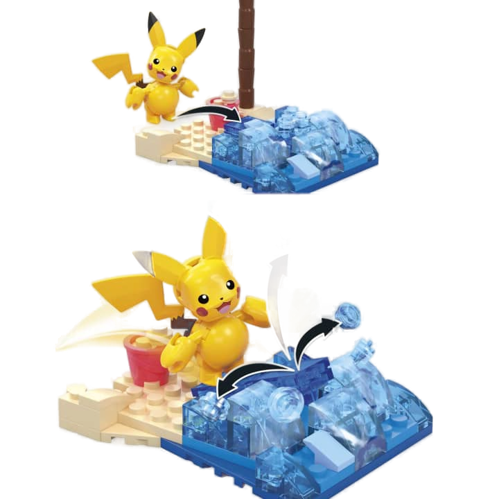 Mega Construx Pokemon Pikachu s Beach Splash