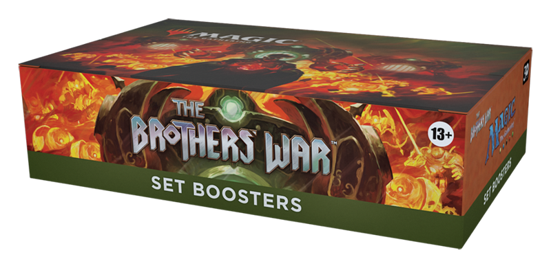 Magic the Gathering: The Brothers' War - SET Booster Box (30 Packs) Magic the Gathering: The Brothers' War - SET Booster Box (30 Packs)