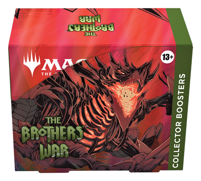 magic the gathering brothers war collector booster box Magic: Set Case 1 Art Card Magic: The Gathering TCG The