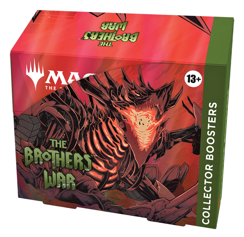 collector booster box brothers war Magic: The Gathering Set Case Premium foils and showcase treatments for a high Magic: The Gathering The Brothers'