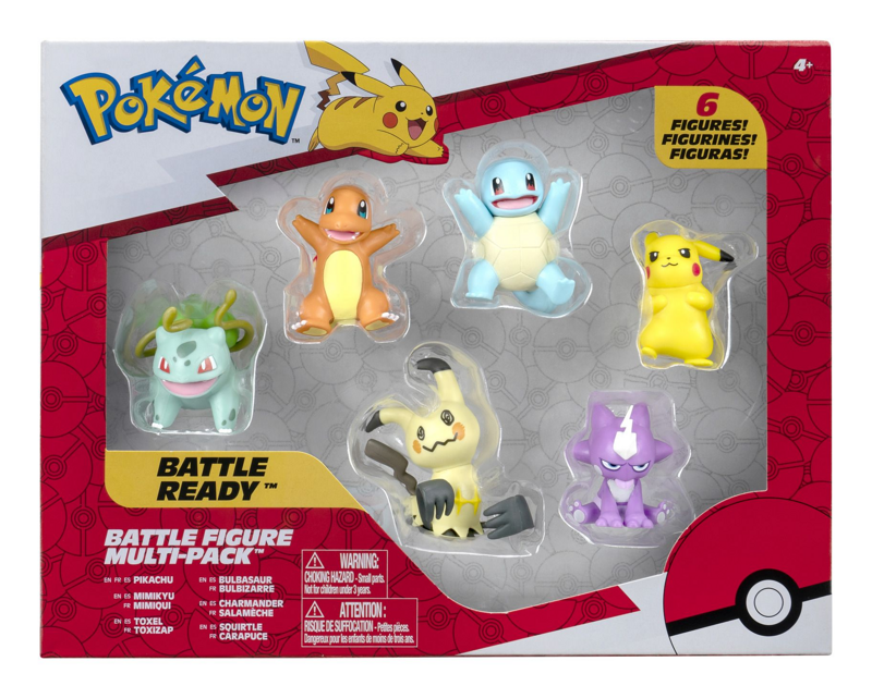 Pokemon Battle Figure Multipack 6 Pack | Chaos Cards