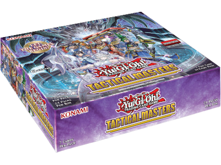 Yu-Gi-Oh! Sealed Booster BOX Tactical Masters (24 packs) (1st Edition)