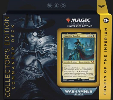 Magic the Gathering: Warhammer 40k - Forces of the Imperium Collector Commander Deck