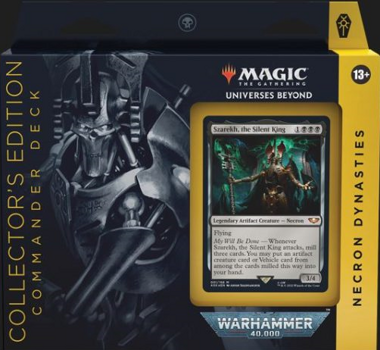 Magic the Gathering: Warhammer 40k - Necron Dynasties Collector Commander Deck
