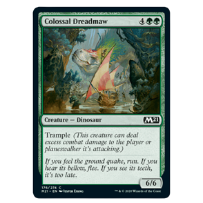 Colossal Dreadmaw : MAGIC 2021 176/274 - Magic the Gathering Single Card