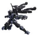 30MM Extended Armament Vehicle (Space Craft Ver.) [Black] Model Kit - Image 4