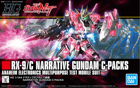 RX-9/C Narrative Gundam C-Packs Model Kit