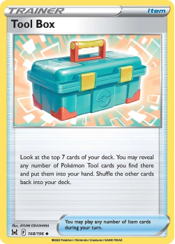 Tool Box : SWORD AND SHIELD LOST ORIGIN 168/196 - Pokemon Single Card