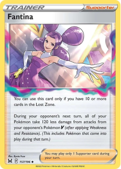 Fantina : SWORD AND SHIELD LOST ORIGIN 157/196 - Pokemon Single Card