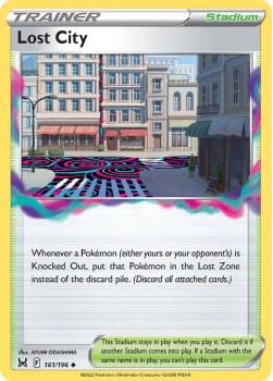 Lost City : SWORD AND SHIELD LOST ORIGIN 161/196 - Pokemon Single Card
