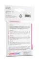 Gamegenic Prime Japanese Sized Sleeves Pink (60 ct.) - Image 2