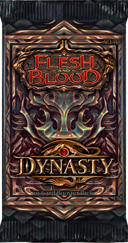 Flesh and Blood: Dynasty Booster Pack (10 Cards)