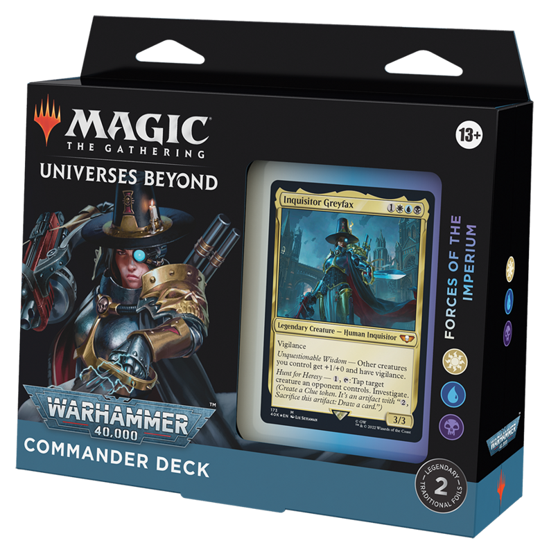 Magic the Gathering: Warhammer 40k - Forces of the Imperium Commander Deck