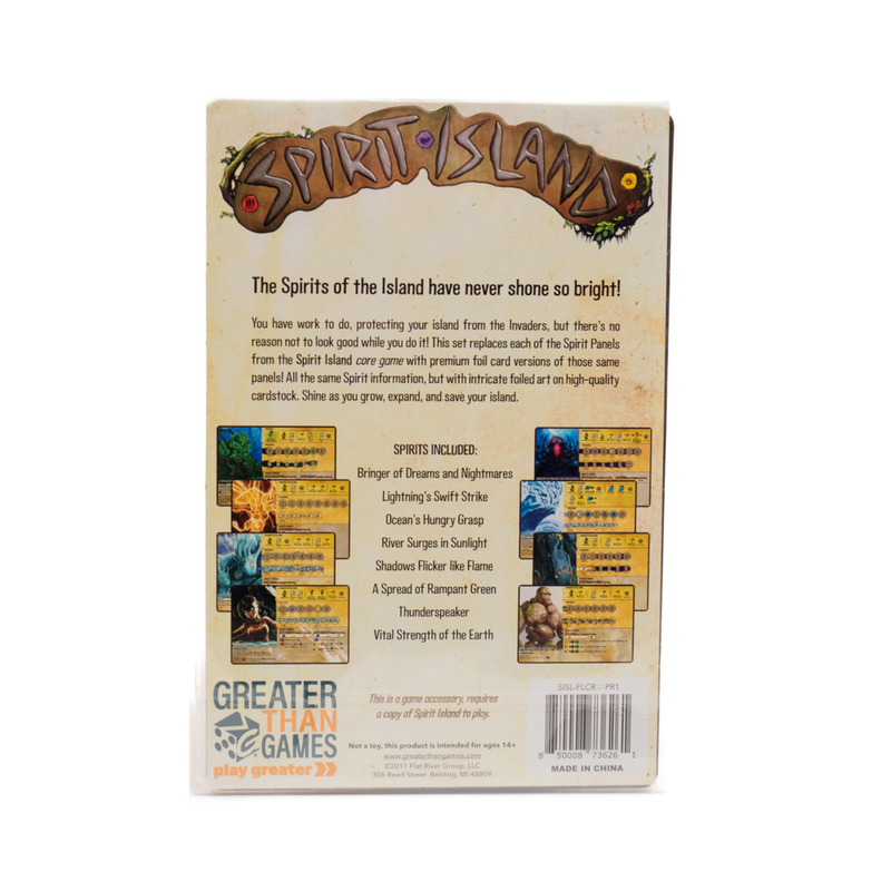 Spirit Island Foil Panels Chaos Cards