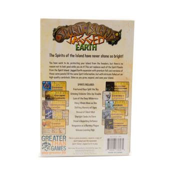 Spirit Island - Jagged Earth Foil Panels