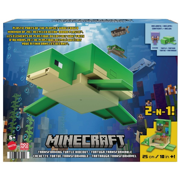 MINECRAFT Turtle Hideout Playset | Chaos Cards